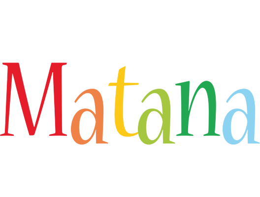 Matana birthday logo