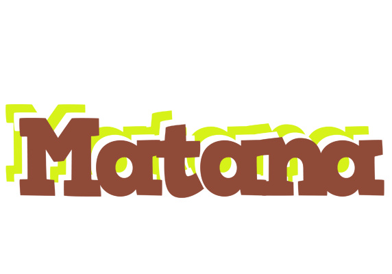Matana caffeebar logo