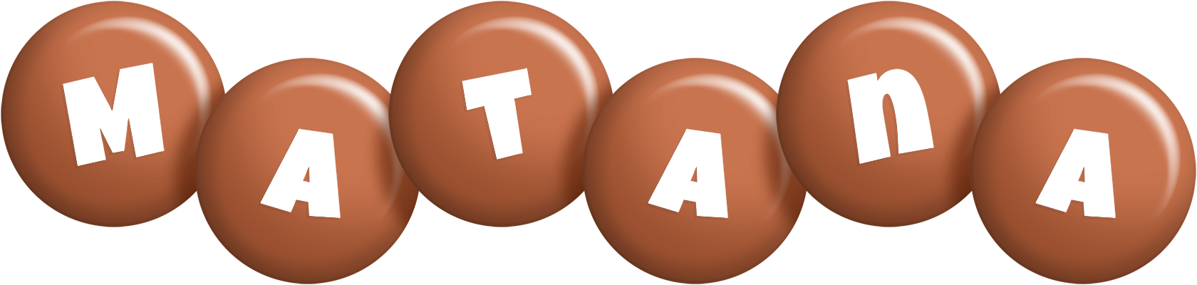 Matana candy-brown logo