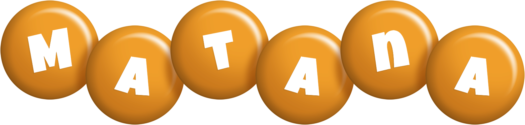 Matana candy-orange logo