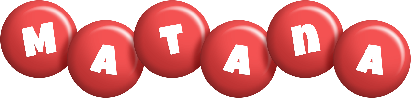 Matana candy-red logo