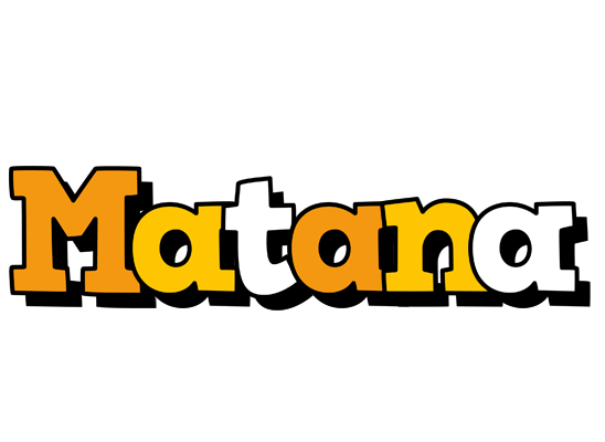 Matana cartoon logo