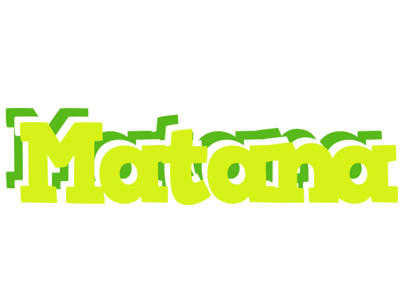 Matana citrus logo