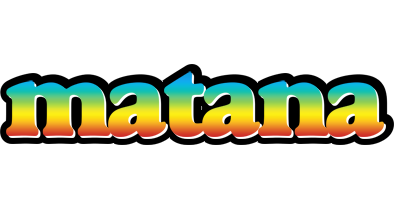 Matana color logo