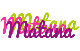 Matana flowers logo