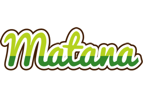 Matana golfing logo