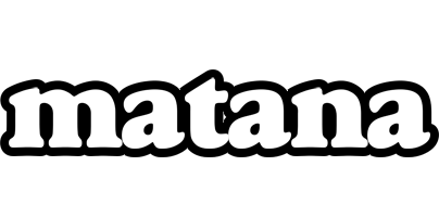 Matana panda logo