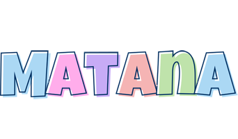 Matana pastel logo