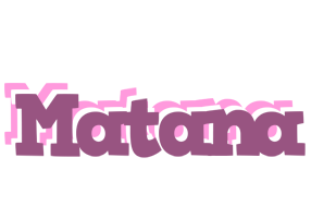 Matana relaxing logo