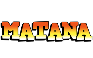 Matana sunset logo