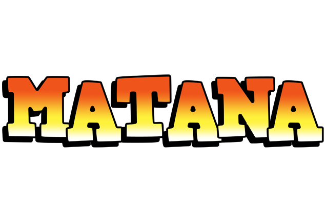 Matana sunset logo