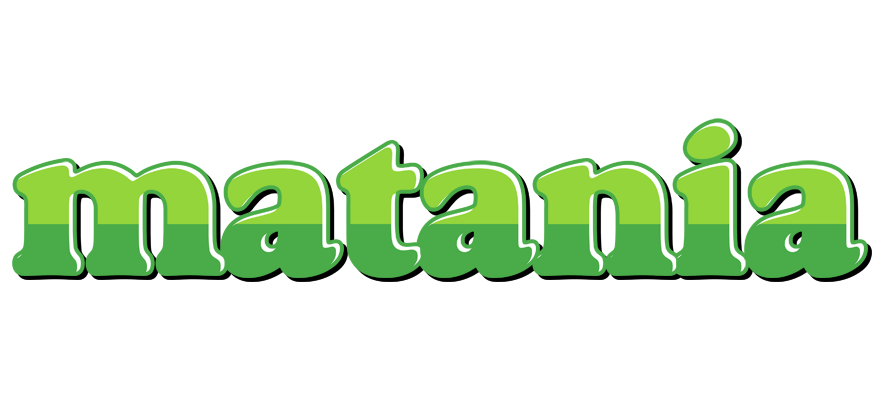 Matania apple logo
