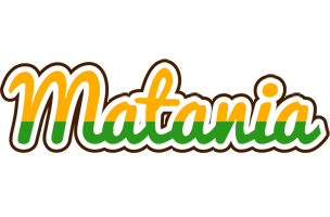 Matania banana logo