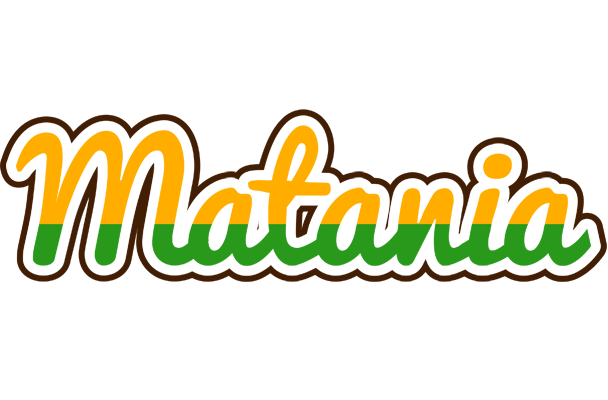 Matania banana logo