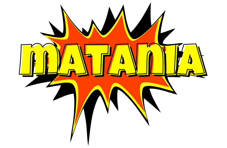 Matania bazinga logo