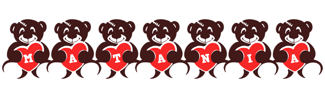 Matania bear logo