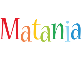 Matania birthday logo