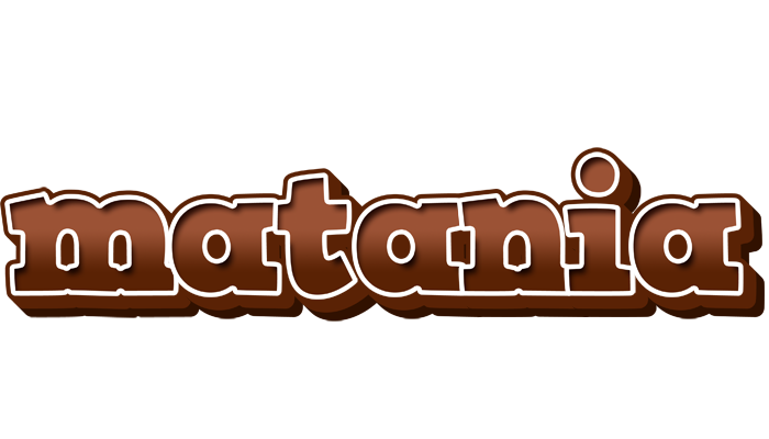 Matania brownie logo