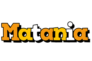 Matania cartoon logo