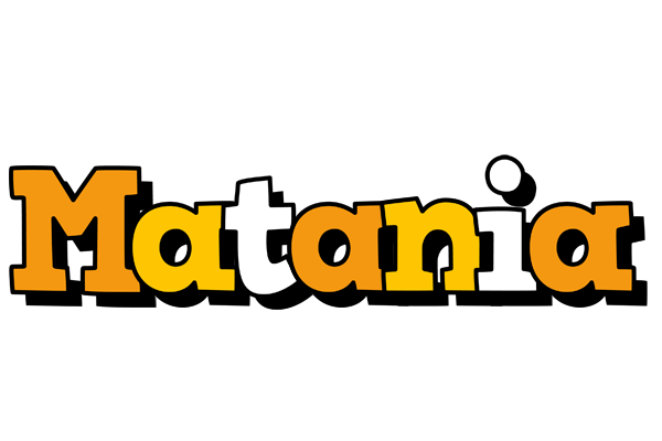 Matania cartoon logo