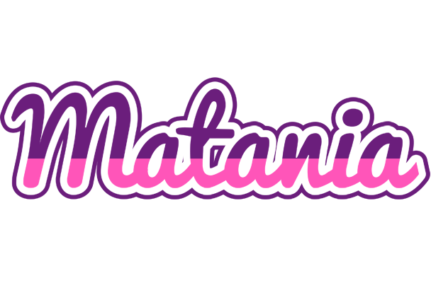 Matania cheerful logo