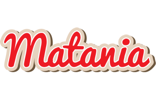 Matania chocolate logo