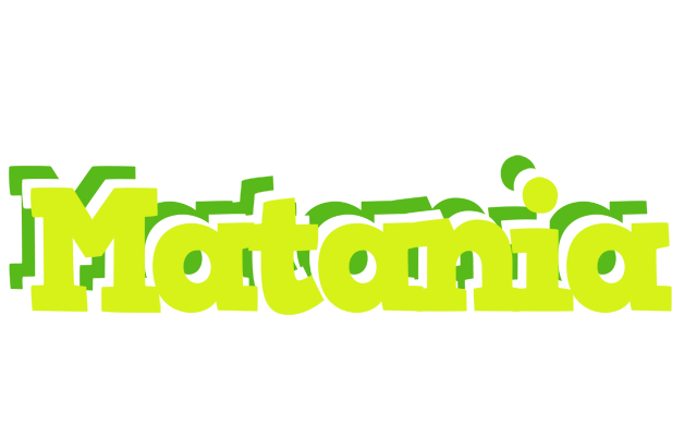 Matania citrus logo