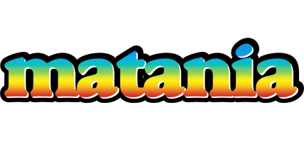 Matania color logo