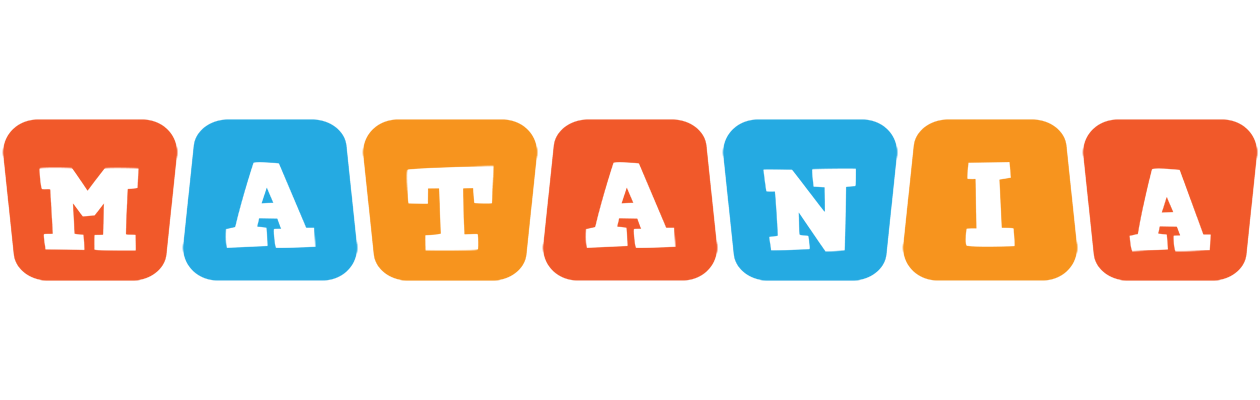 Matania comics logo