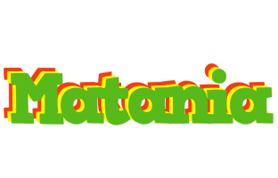 Matania crocodile logo