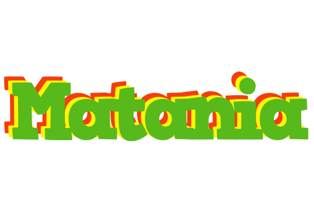 Matania crocodile logo