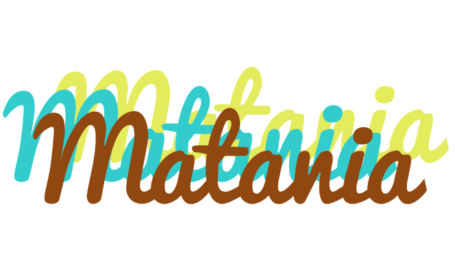 Matania cupcake logo