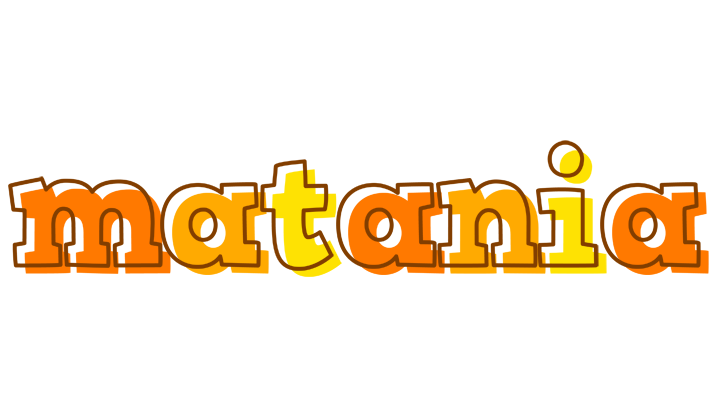 Matania desert logo