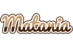 Matania exclusive logo