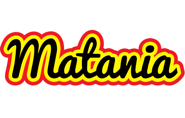 Matania flaming logo