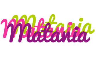 Matania flowers logo