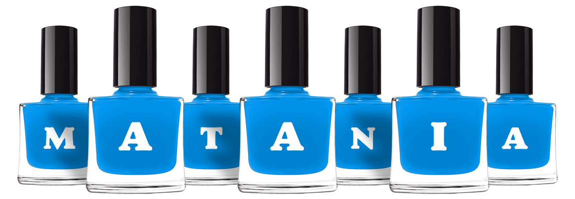 Matania glossy logo