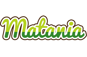 Matania golfing logo