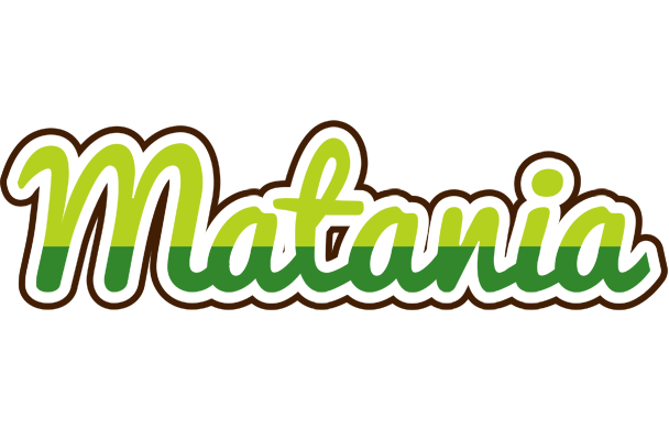 Matania golfing logo