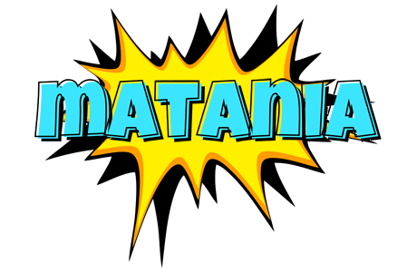 Matania indycar logo