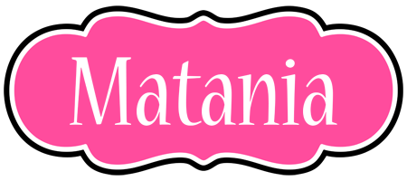 Matania invitation logo