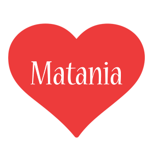 Matania love logo