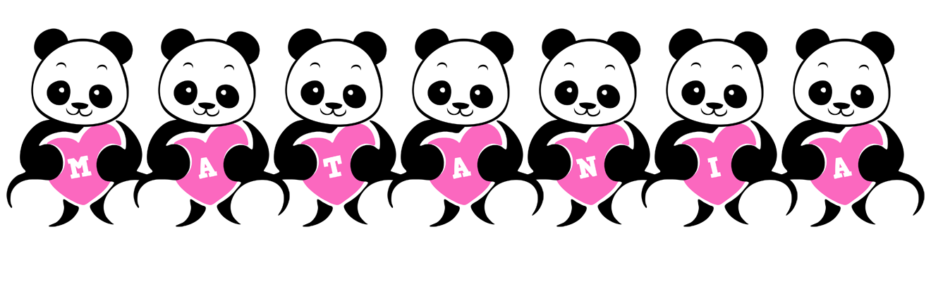 Matania love-panda logo