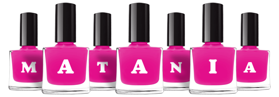 Matania nails logo