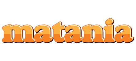 Matania orange logo