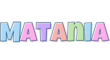 Matania pastel logo