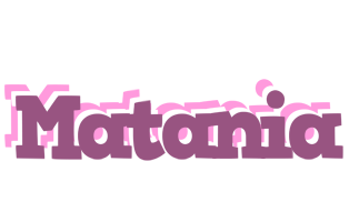 Matania relaxing logo