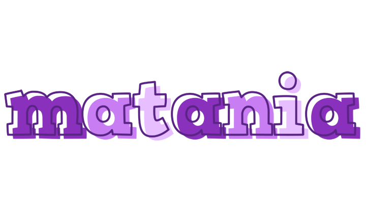 Matania sensual logo