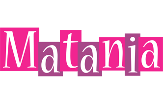 Matania whine logo