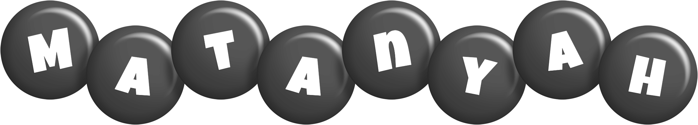 Matanyah candy-black logo